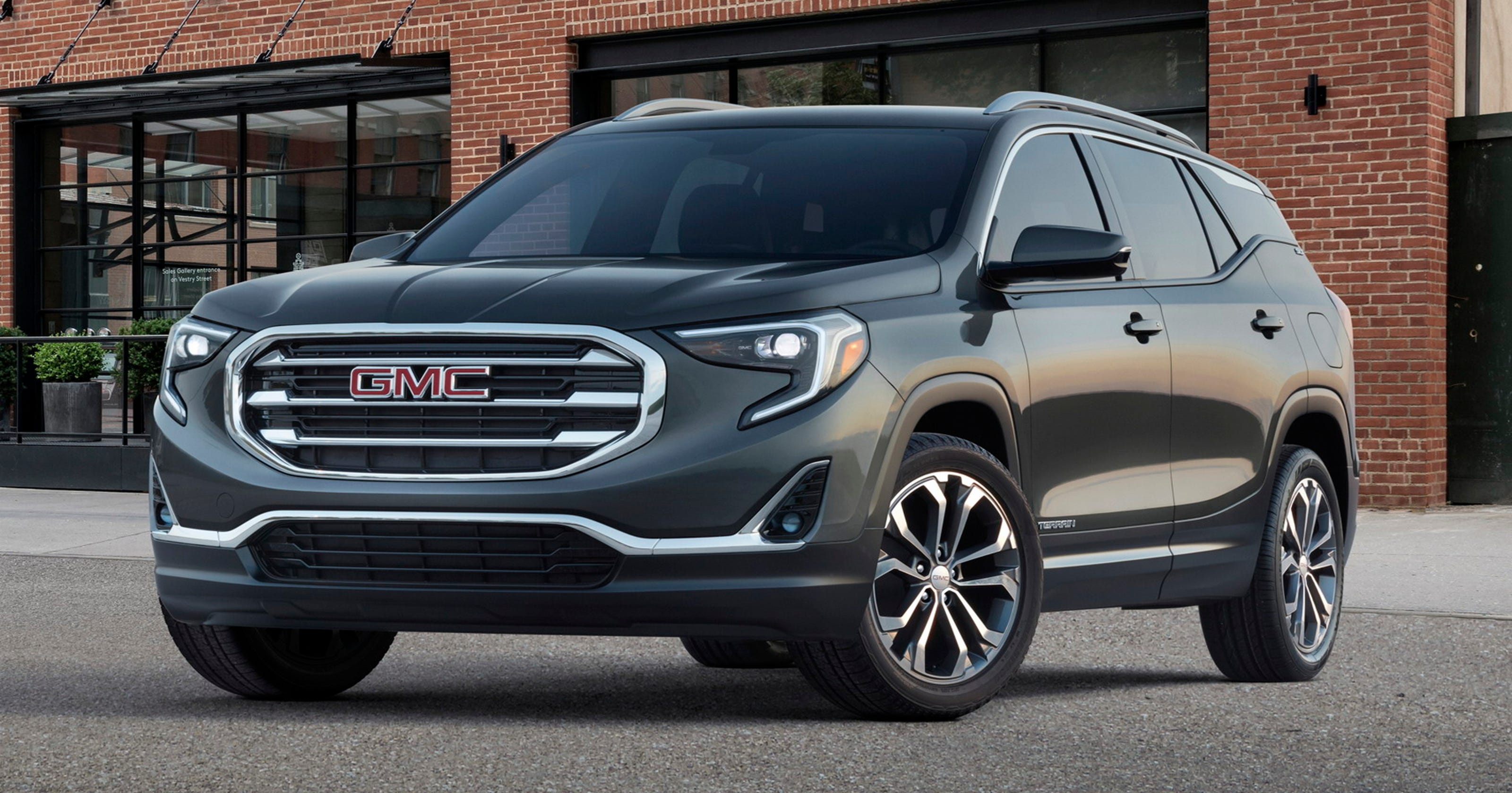 2018 GMC Terrain SUV is bold and modern