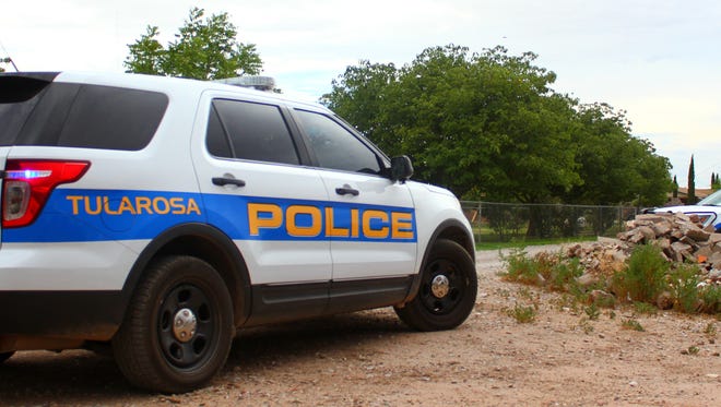 Tularosa Police Department officers continue their investigation of the death of an infant on Pilar Chavez Road Wednesday afternoon.