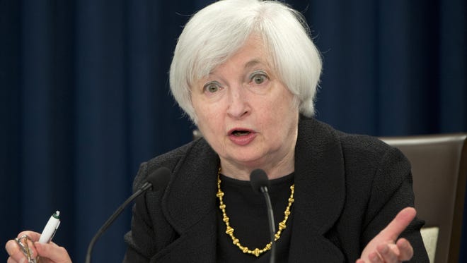 Federal Reserve Chair Janet Yellen led the two-day Fed meeting that ended Wednesday.