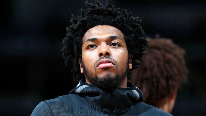Sterling Brown, who is entering his second season with the Bucks, has been a vocal leader for the team's summer league squad.