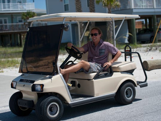Street Legal Insured Golf Carts Ok On Pensacola Beach Photo Pensacola Beach Resident And Business Owner