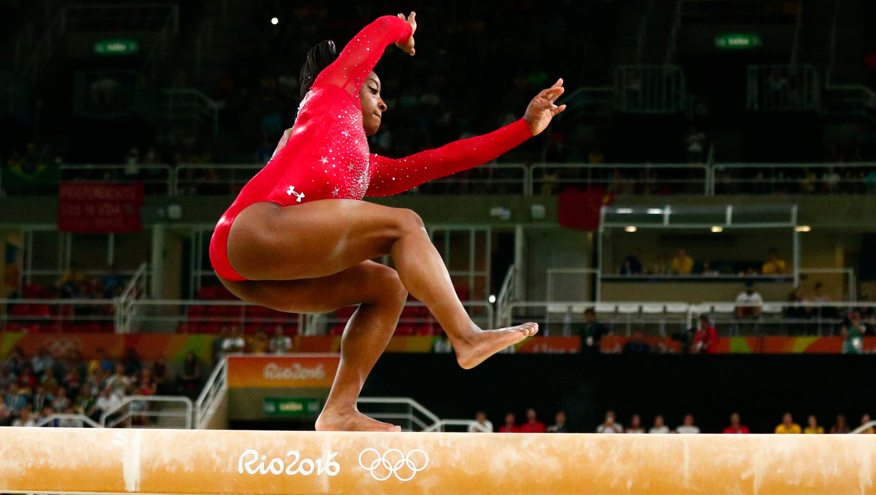 USA's Simone Biles disappointed by mistake, not medal with bronze on beam