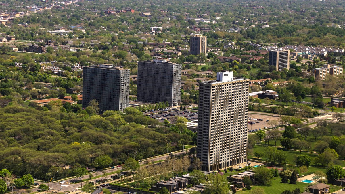 Detroit S Lafayette Park Is National Historic Landmark