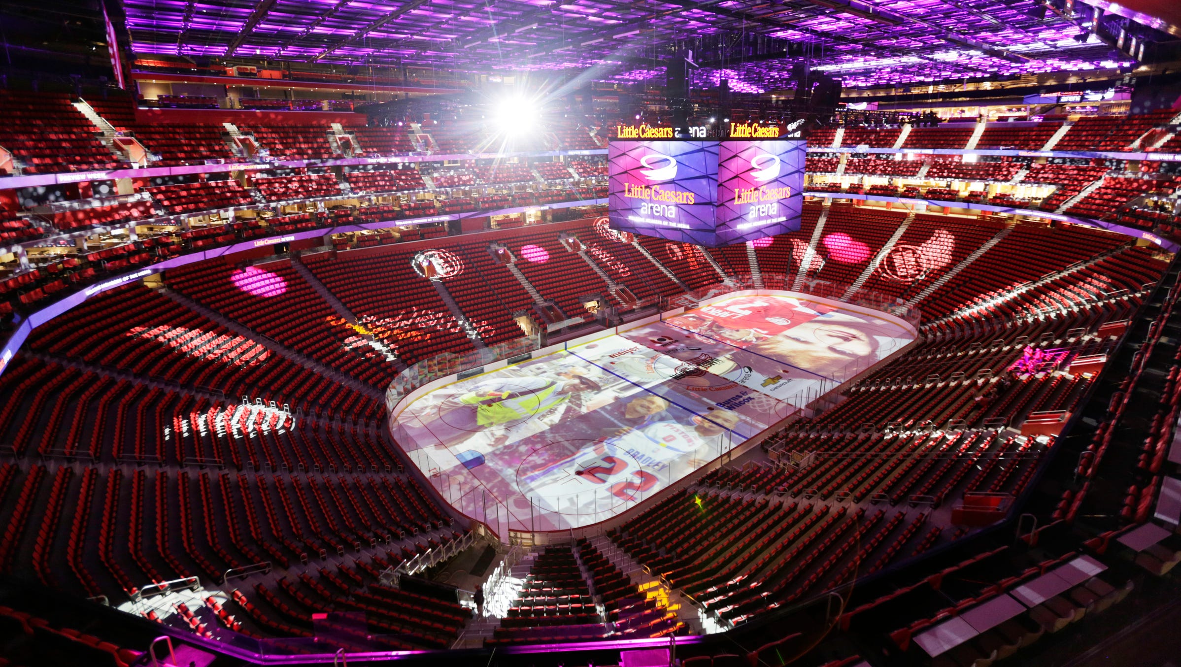 Little Caesars Arena Concert Virtual Seating Chart