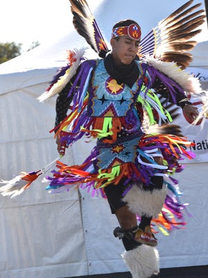 Native American dance at the Litchfield Park Gathering.