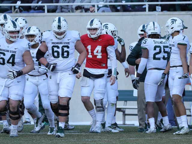 Projecting Michigan State Football S Starters For 2019 Season