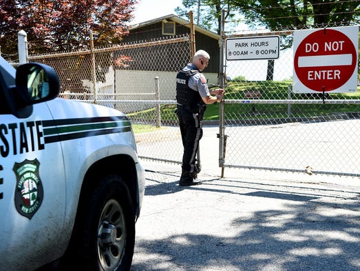 New Jersey State Park Police Sgt. Bauernfeind spent