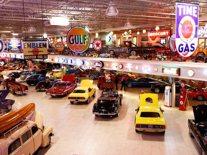 How much is Ron Pratte's car collection worth?