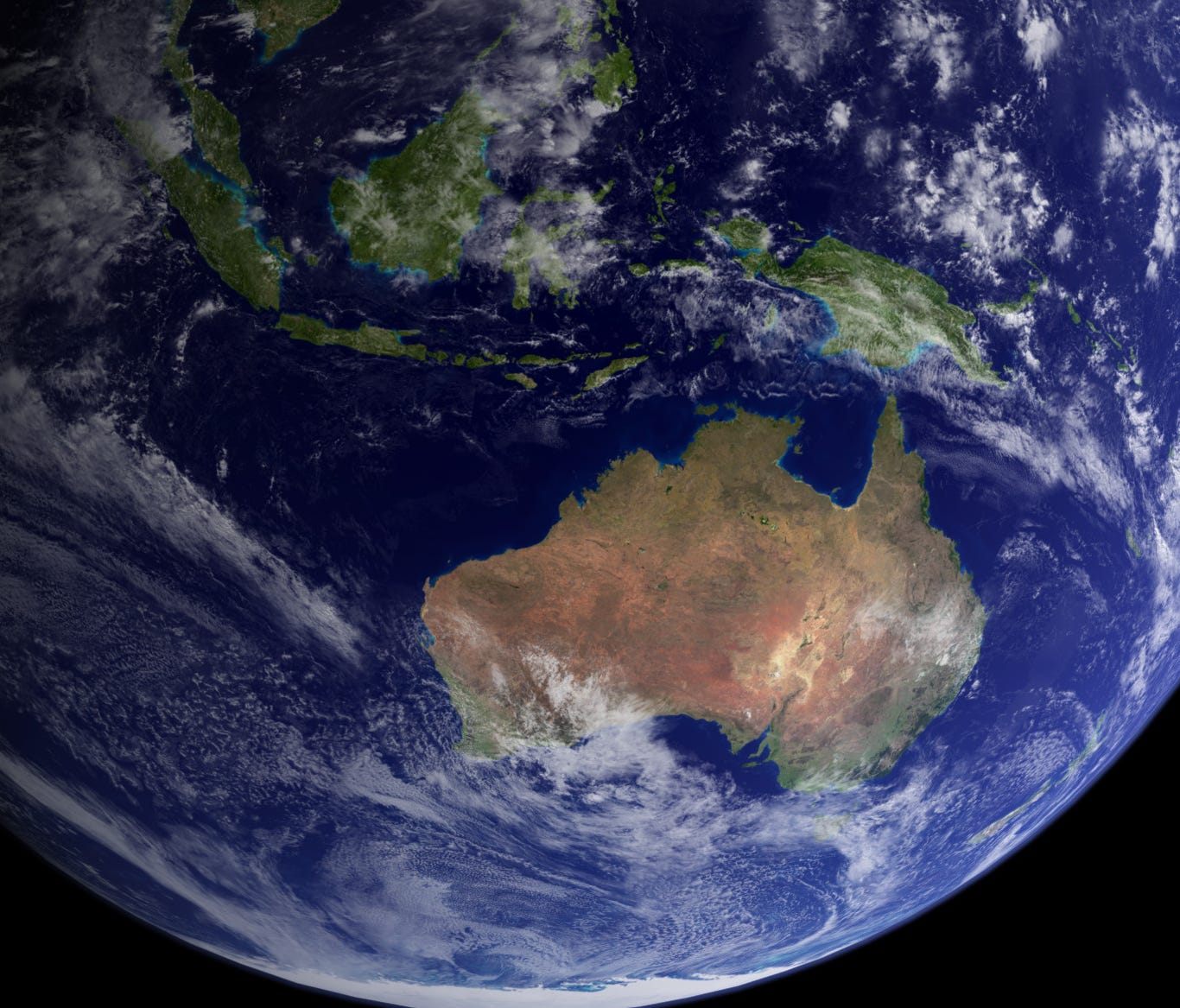 Researchers say that part of what's now Australia was part of present-day North America.