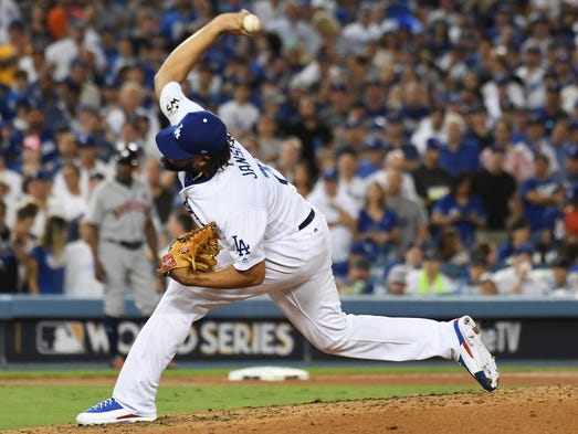 Game 1 at Dodger Stadium: Dodgers closer Kenley Jansen