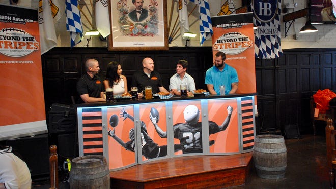 The preseason edition of Beyond the Stripes took place Aug. 23 at Hofbrauhaus in Newport.