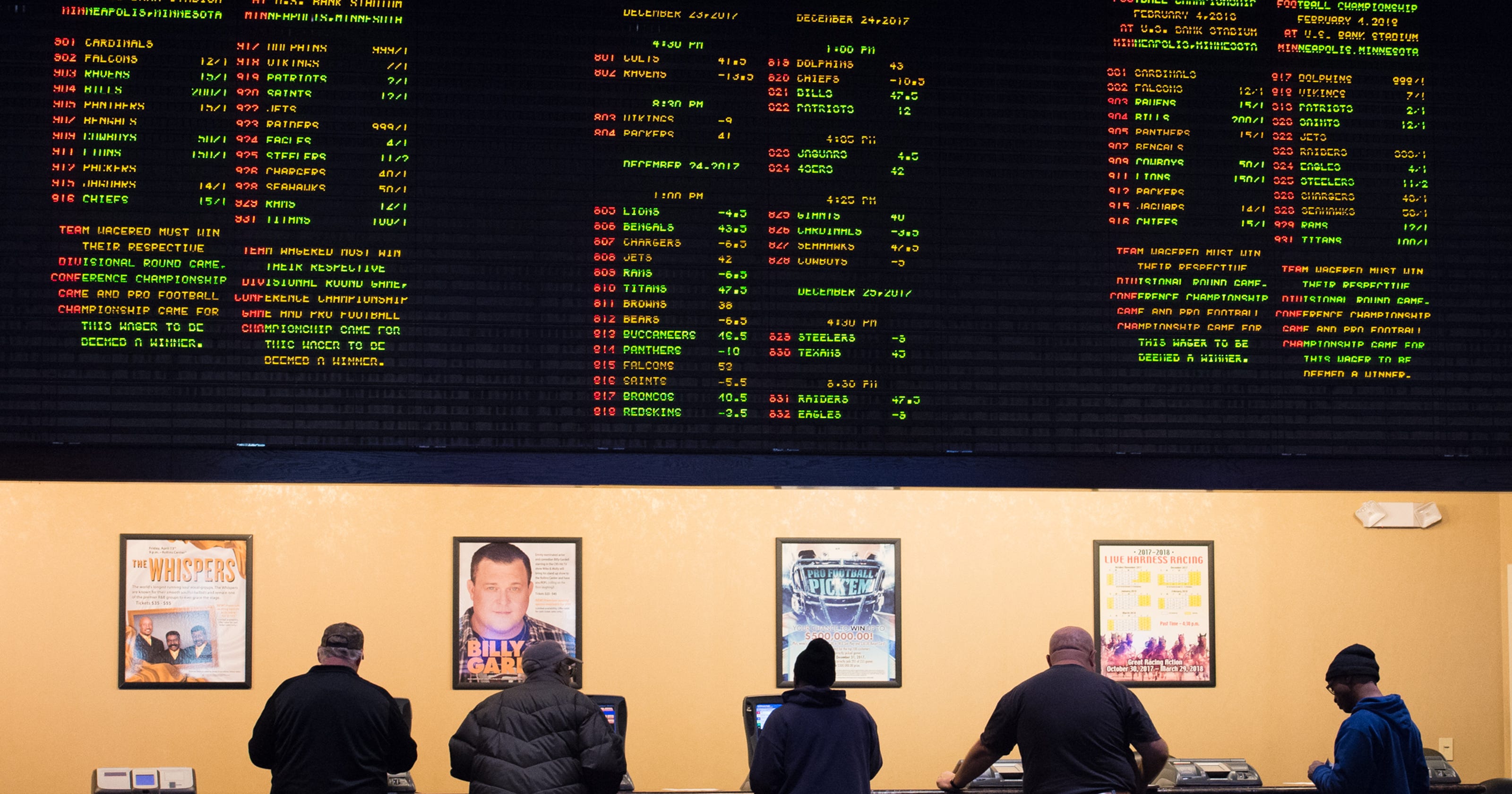 Delaware could win race to offer sports betting