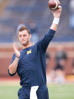 Michigan backup QB Shane Morris announced he is transferring.