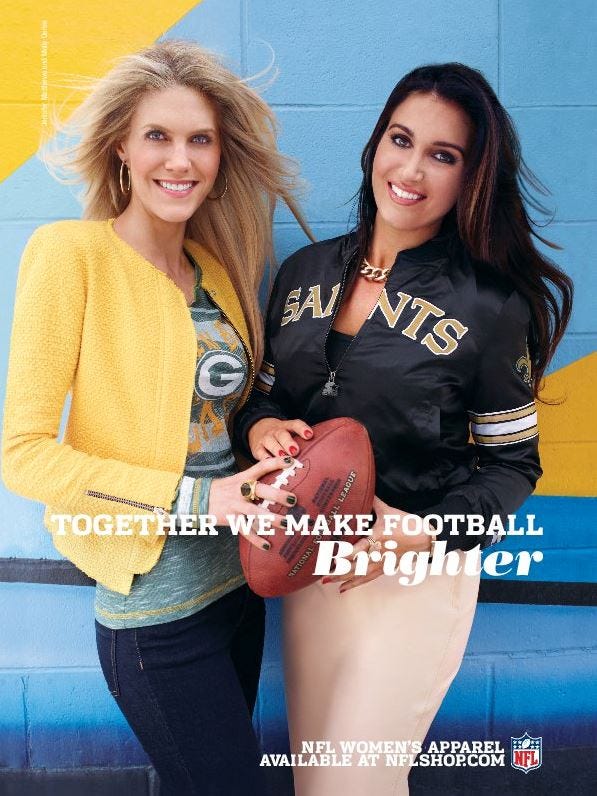 Clay Matthews Big Sis Suits Up For Nfl Campaign