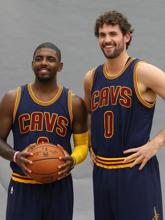 Kyrie Irving, Kevin Love still unsure of return to Cavs