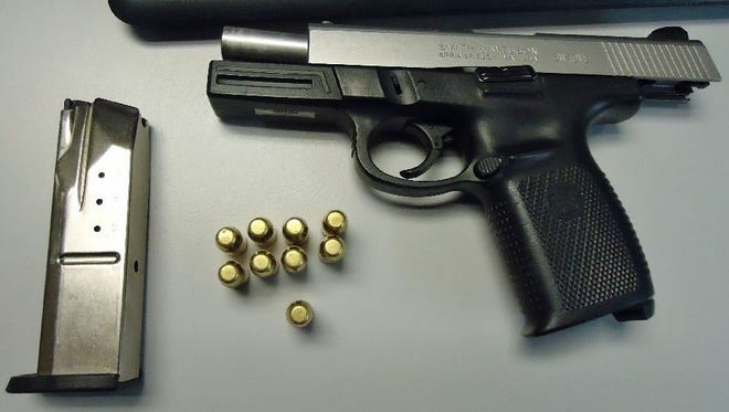 The weapon carried by a Douglas man as he tried to cross into Mexico on foot in April 2017.
