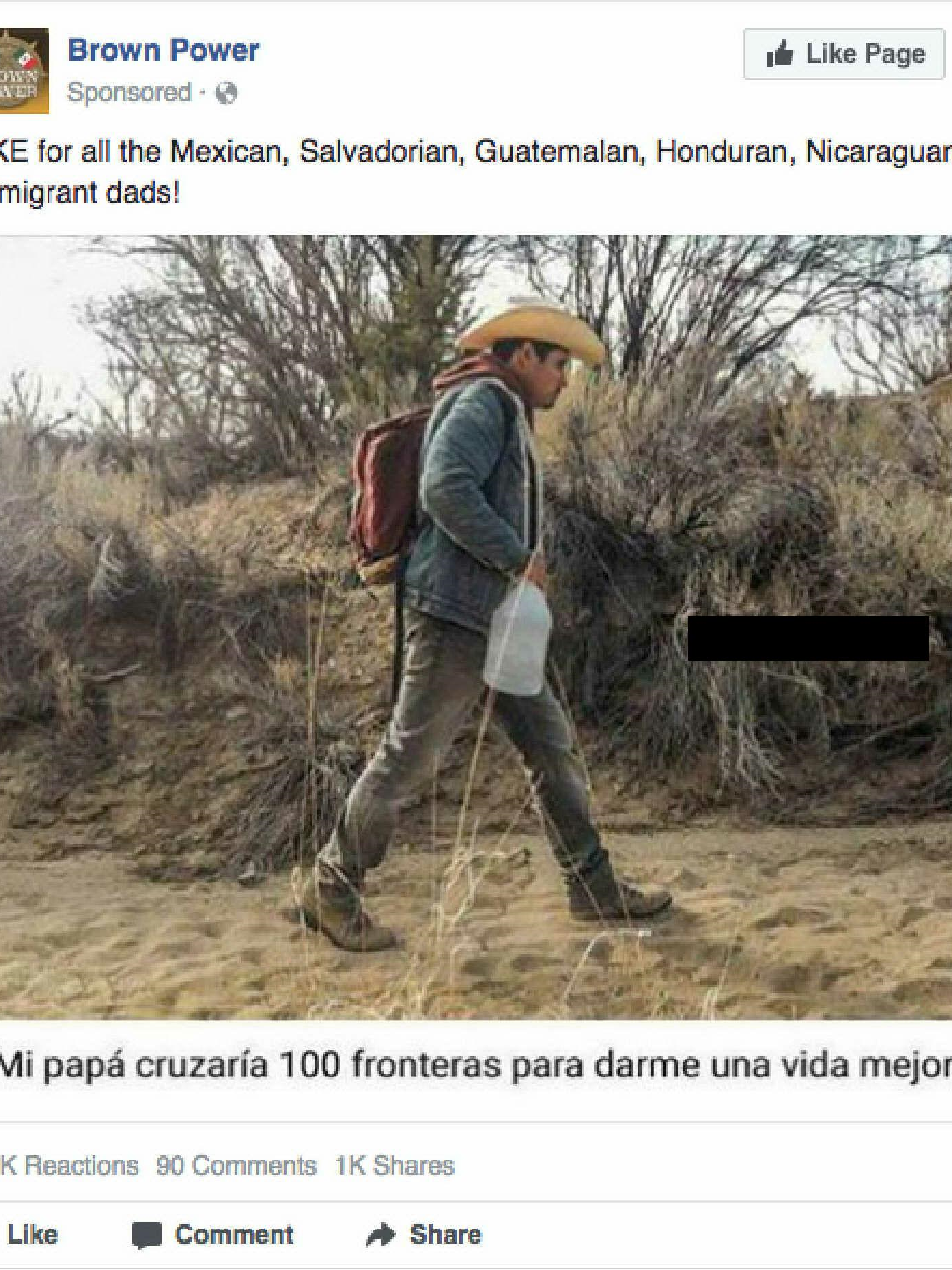 Russian Facebook Ads Sought To Inflame Hispanic Tensions After