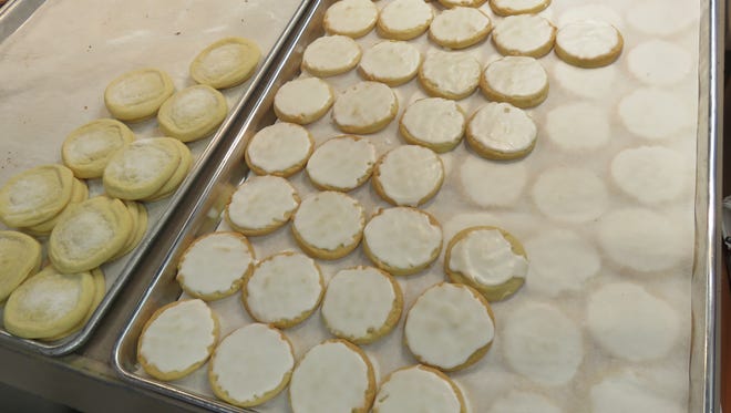 Las famosas galletas de limón Ham 'N Goodys son un placer para la multitud.