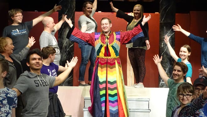 The Fremont Community Theatre's production of "Joseph and the Amazing Technicolor Dreamcoat," with Brian Bryant starring as Joseph, runs May 11-13 and May 18-20.