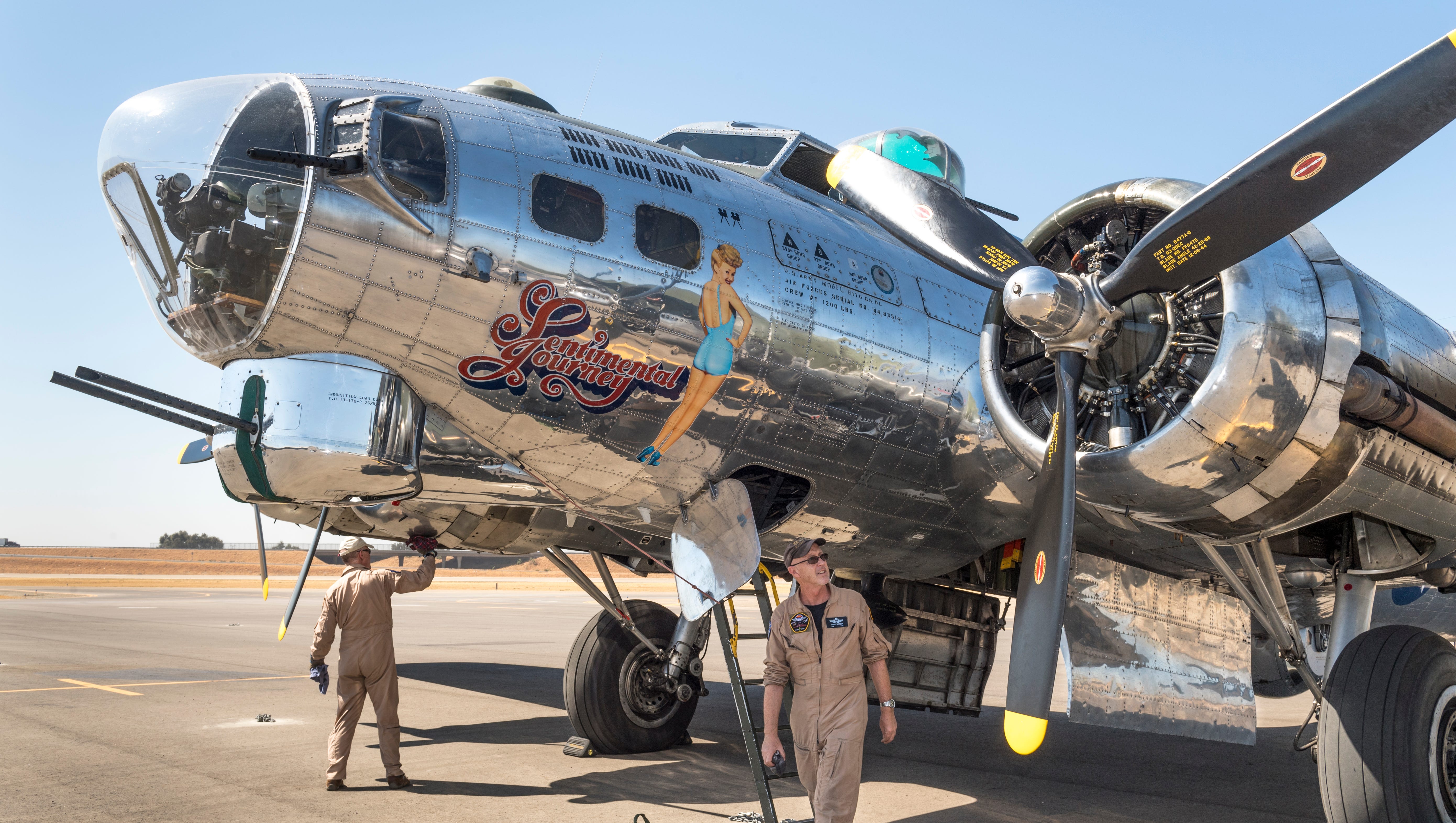 Take A Sentimental Journey On A 70 Year Old Bomber In Visalia