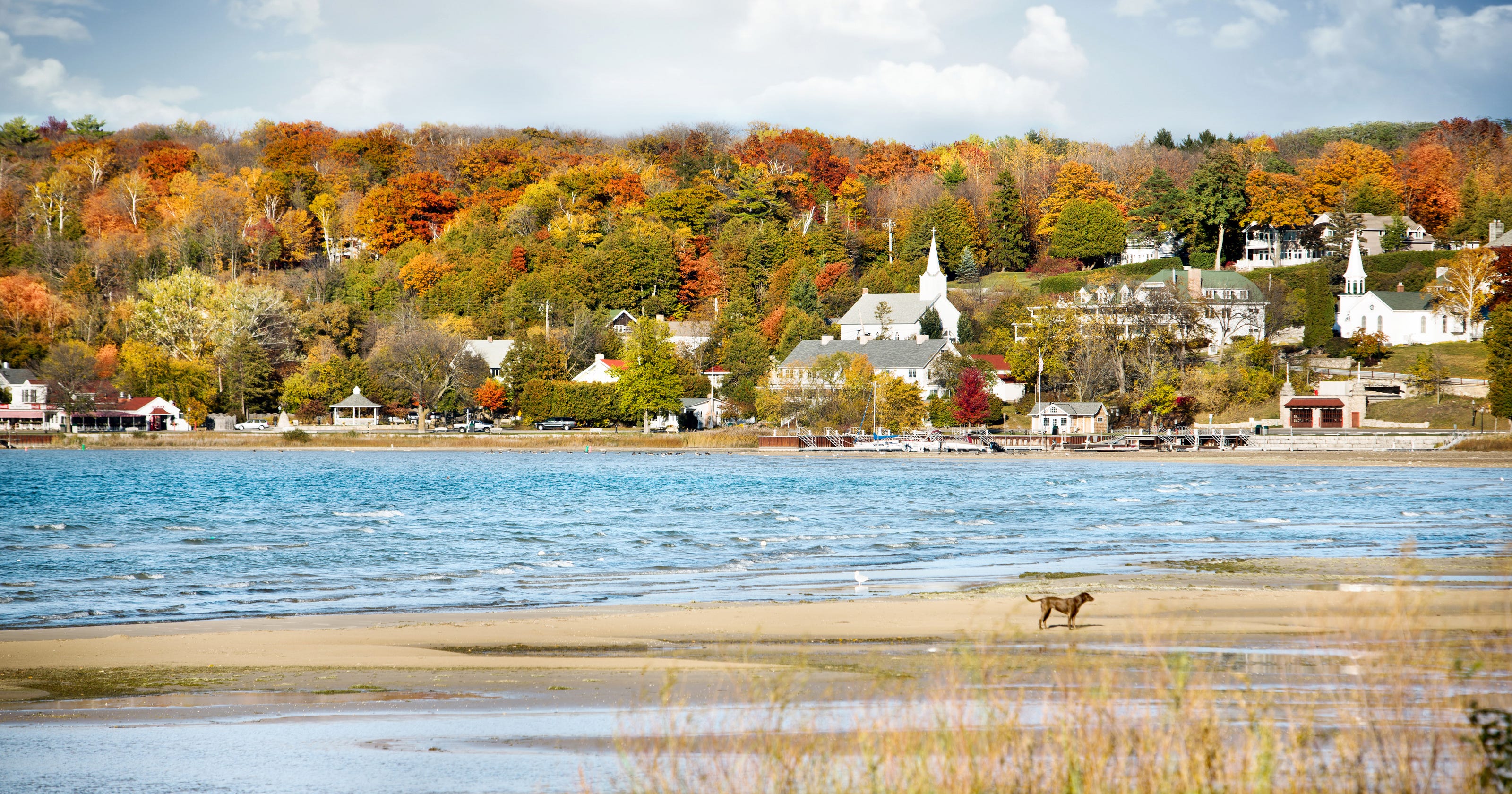 Door County named a top spot for seeing fall colors by boat