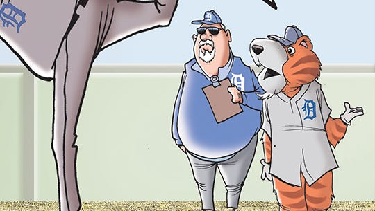 Tom Lyons is this week's winner of our sports cartoon caption contest.