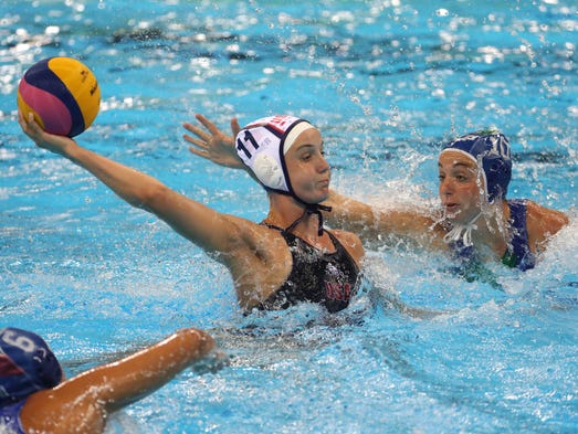 USA wins gold in women's water polo