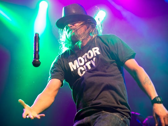 Kid Rock performs at the Coors Light Birds Nest at