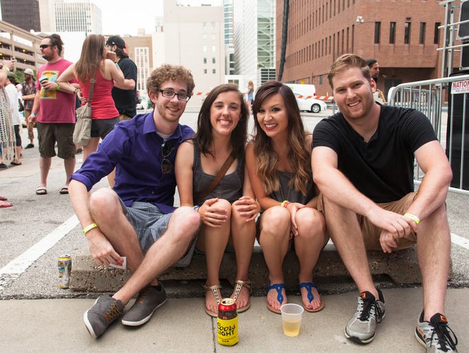 Derik Gale, 25, Chelsea Hoffman, 24, Paige Evans, 24,