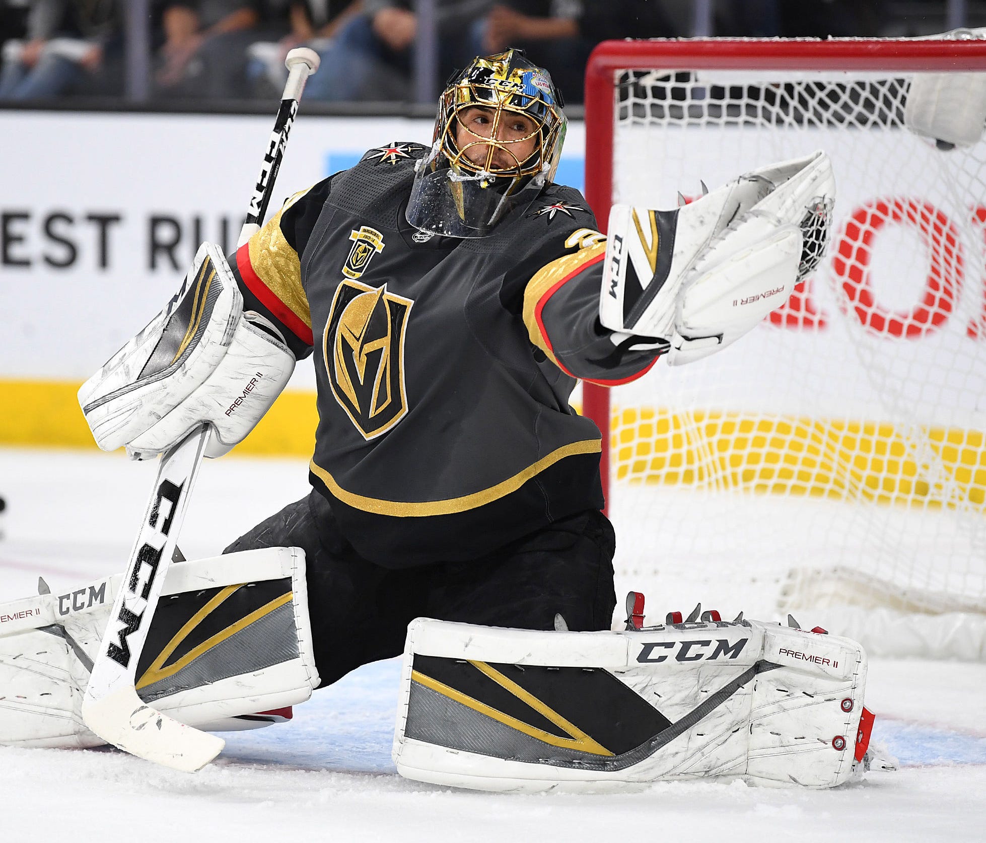 Vegas Golden Knights goaltender Marc-Andre Fleury could win his third consecutive Stanley Cup.