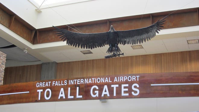 Entry to all gates at the Great Falls airport.