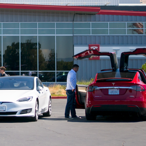 Tesla Models S and X.
