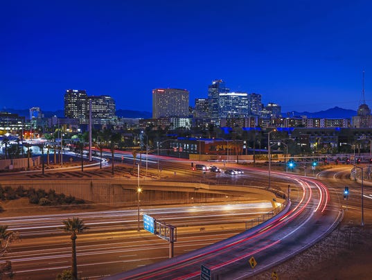 Phoenix skyline