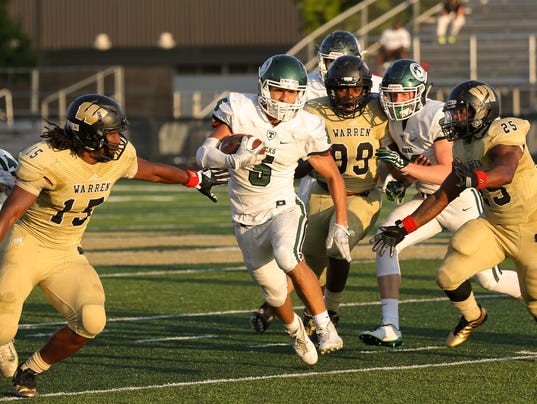 HS football: Warren Central latest Indiana power to fall to Trinity