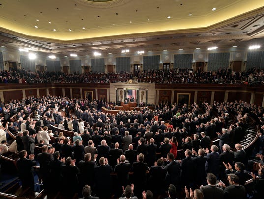 USP NEWS: DONALD TRUMP JOINT SESSION OF CONGRESS A ELN USA DC