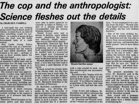 A clip from The Morning News published Aug. 18, 1977,