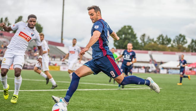 Eamon Zayed scored two goals for Indy Eleven on Wednesday.