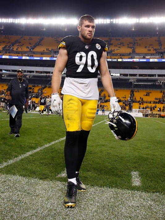 Steelers' T.J. Watt fined by NFL for hit against Matt Ryan 