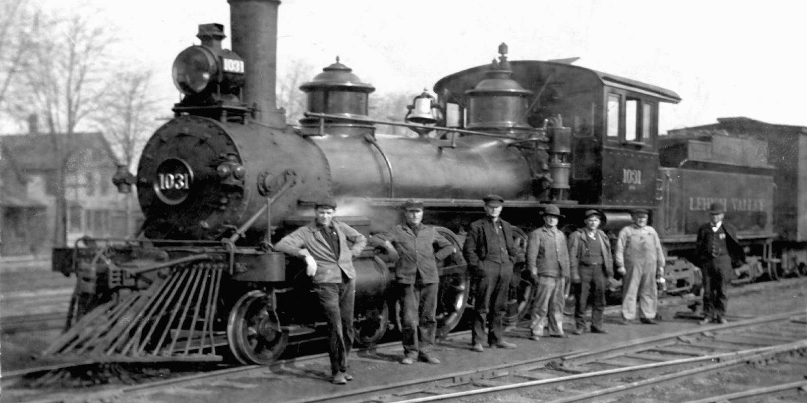 History: Celebration greeted arrival of first train