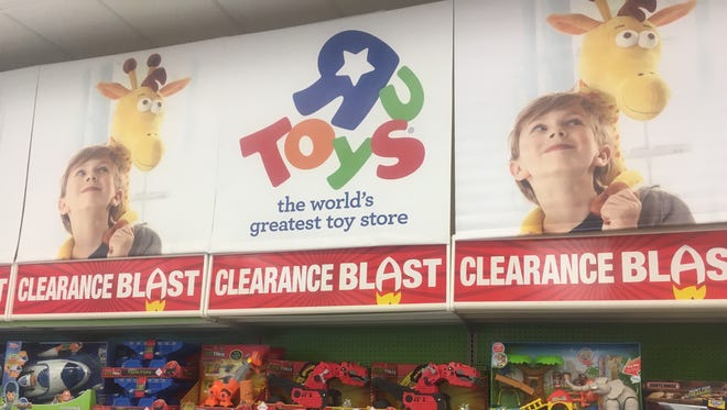 Inside a Toys R Us store