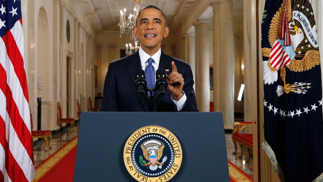 President Obama speaks on immigration during a nationally televised address from the White House.
