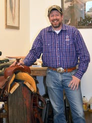 Craig Wiegand, owner of Twisted Fork Saddle Shop