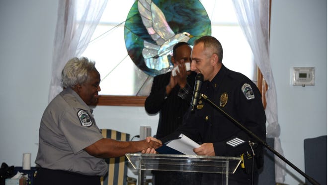 Pastor Judy Sykes was sworn in as the newest Chaplin for the Fort Myers Police Department on Sunday.