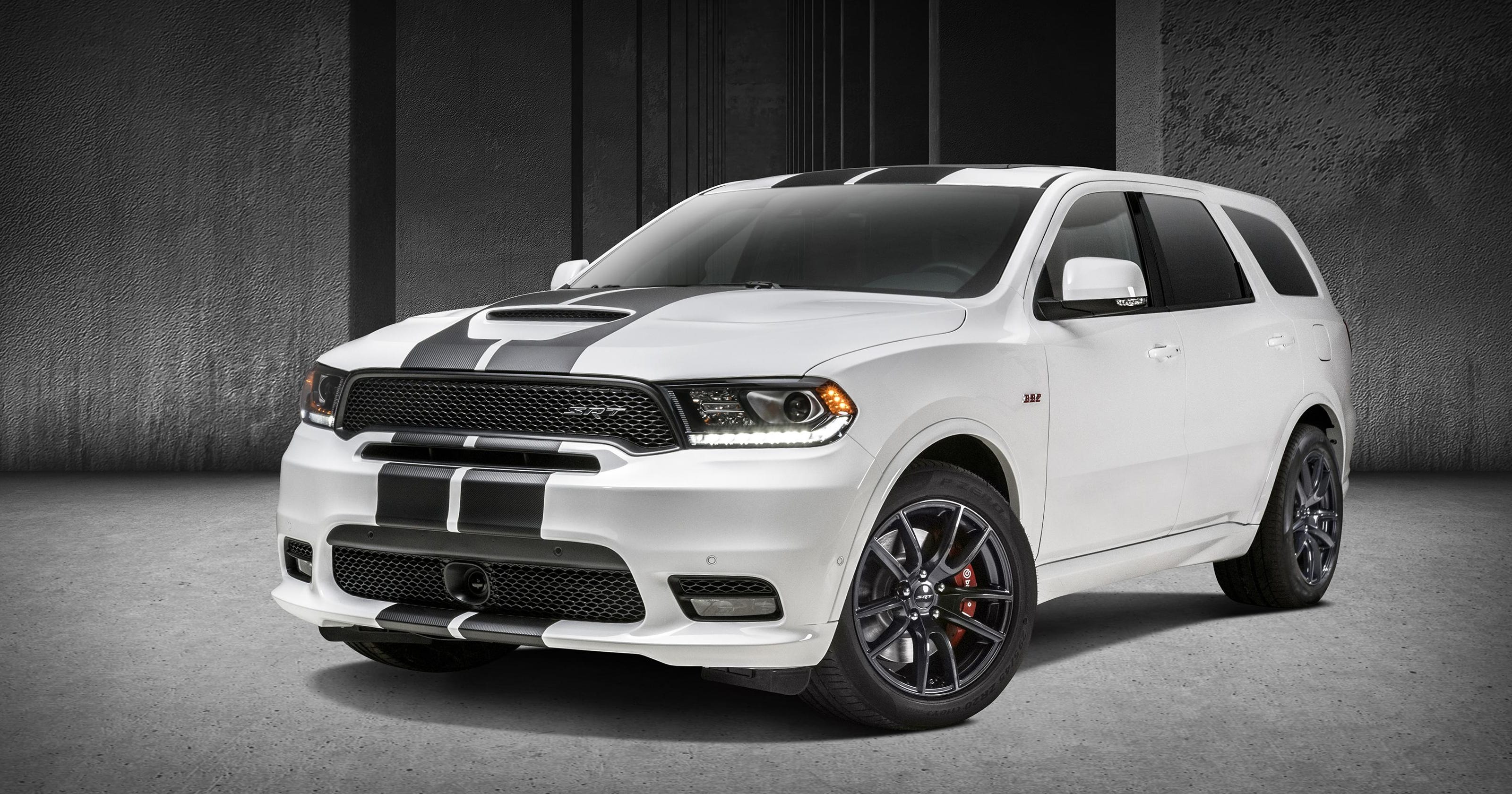 Hellcat Suv Durango Srt Adds Racing Stripes
