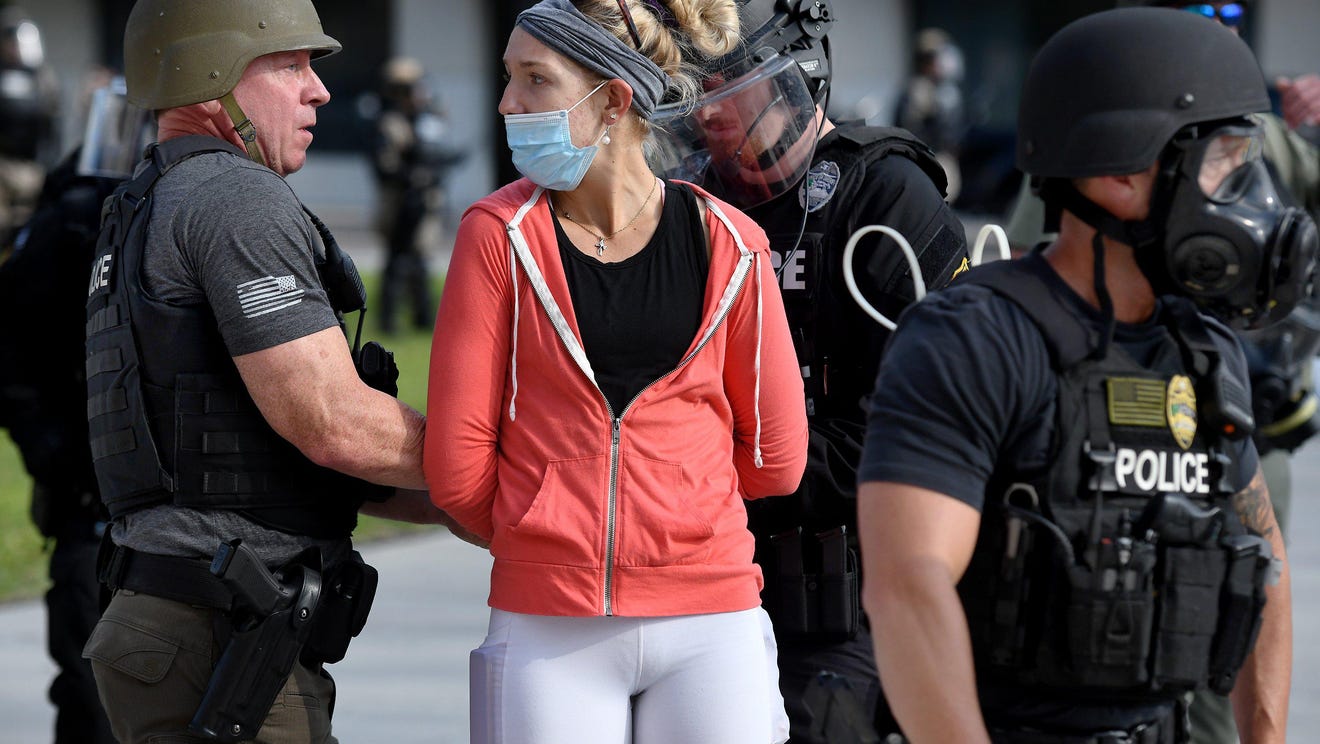 Federal lawsuit calls Jacksonville protesters' arrests illegal and violent