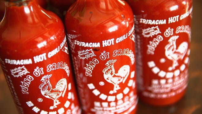 Kekurangan Sriracha akan datang.  Salahkan cuaca
