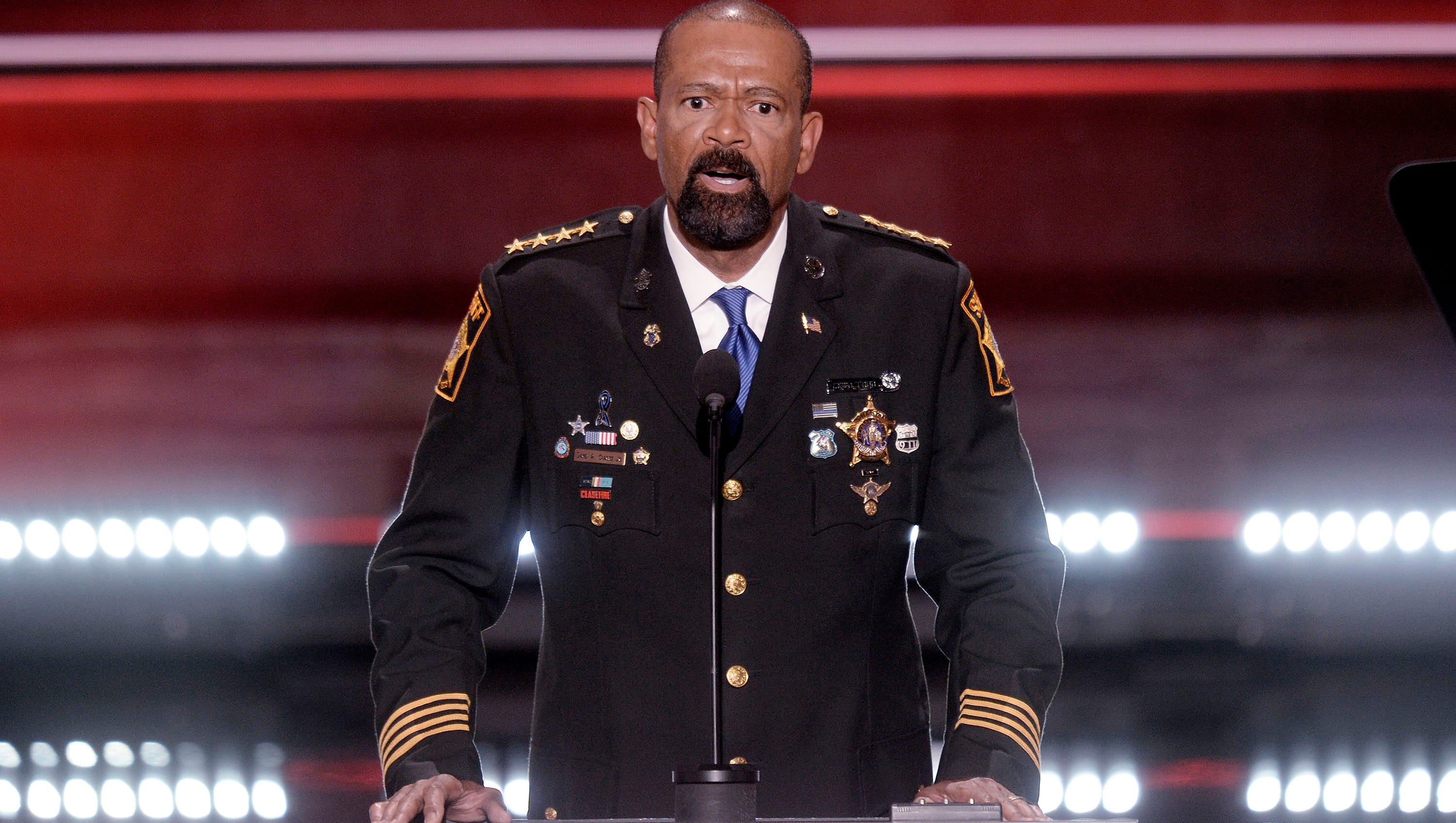 ExSheriff David Clarke files for divorce in Milwaukee County
