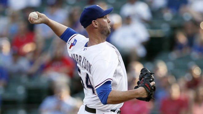Matt Harrison was put on the 15-day disabled list on Friday with lower back inflammation.