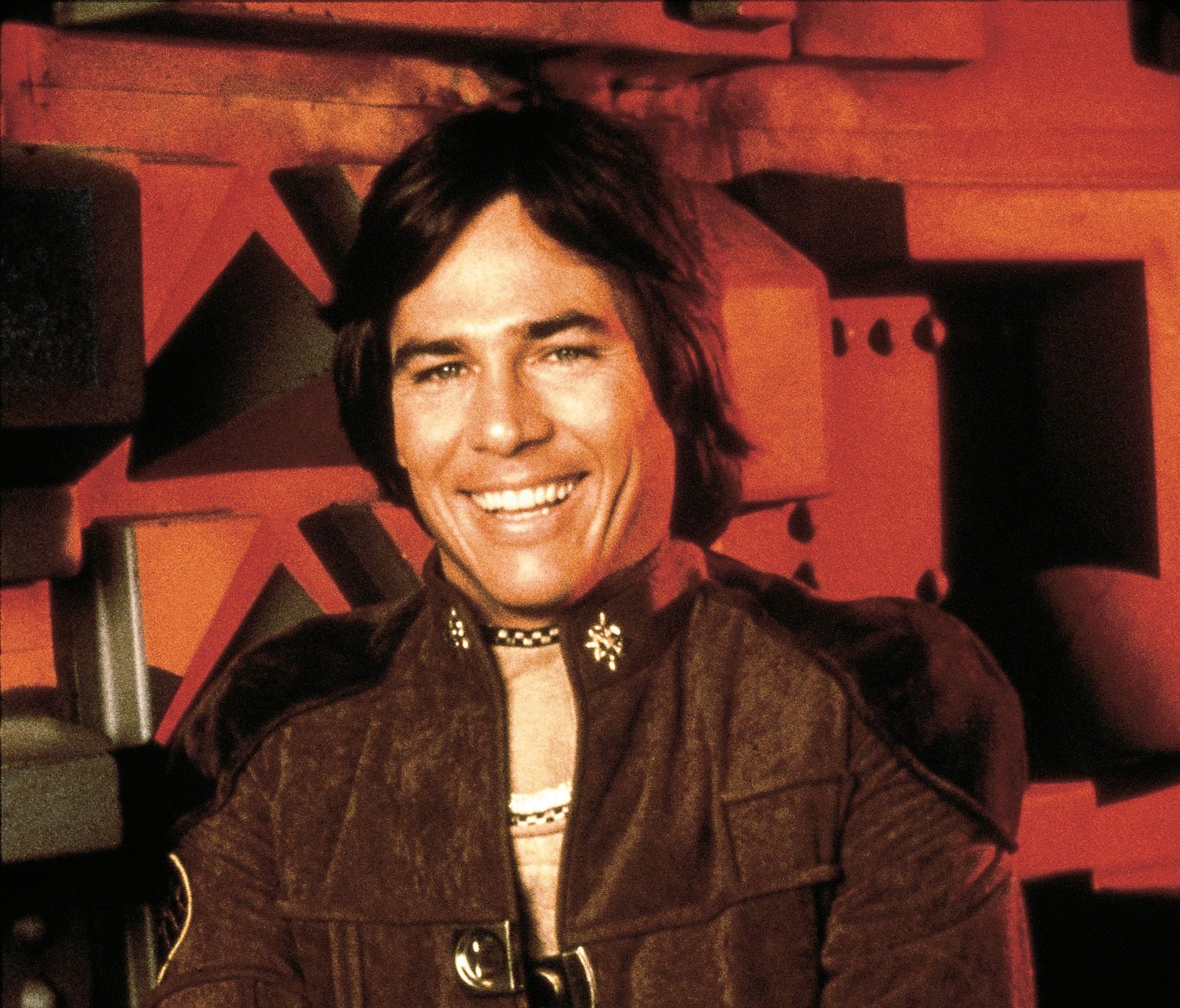 Richard Hatch (Apollo) starred in the original T.V. series 'Battlestar Galactica.'