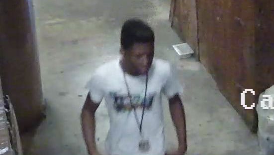 
The first suspect in an unauthorized entry and burglary of Bocks Board Packaging in Monroe.
